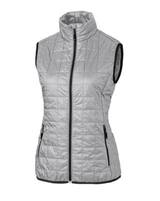 Cutter & Buck Rainier PrimaLoftÂ® Womens Eco Insulated Full Zip Puffer Vest
