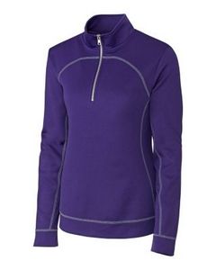 Clique Helsa Performance Womens Half Zip Pullover Sweatshirt