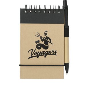 5'' x 4'' FSC® Mix Recycled Jotter with Pen