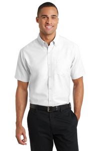 Port Authority® SuperPro™ Short Sleeve Oxford Shirt