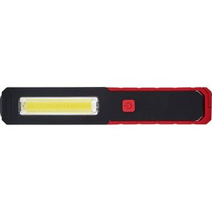 Black/Red Blank Front View