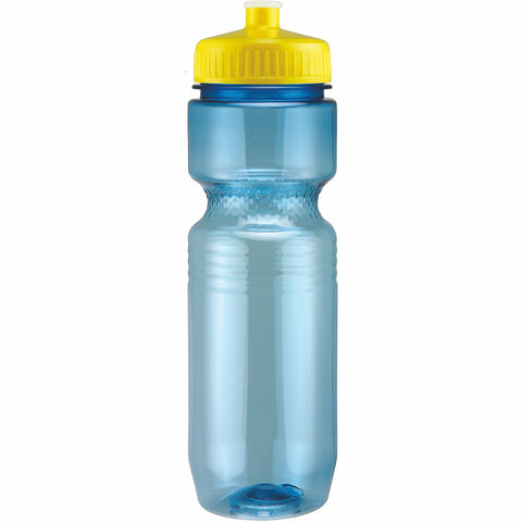 26 Oz. Translucent Jogger Bottle w/ Push Pull Lid