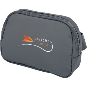 Gray Logo Angled Front View