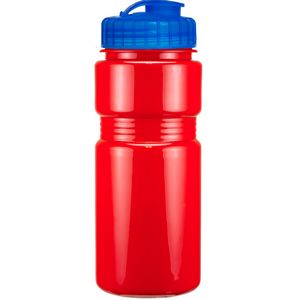 Red/Translucent Blue Lid Blank