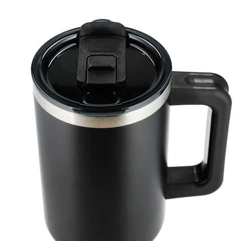 Pinnacle 40 oz Vacuum Insulated Eco-Friendly Travel Tumbler With Straw