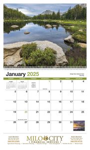 Scenic America® Appointment Calendar - Spiral