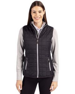Cutter & Buck Rainier PrimaLoft? Womens Eco Insulated Full Zip Puffer Vest