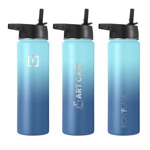 Iron Flask Wide Mouth Water Bottle Gradient Colours 22 oz.