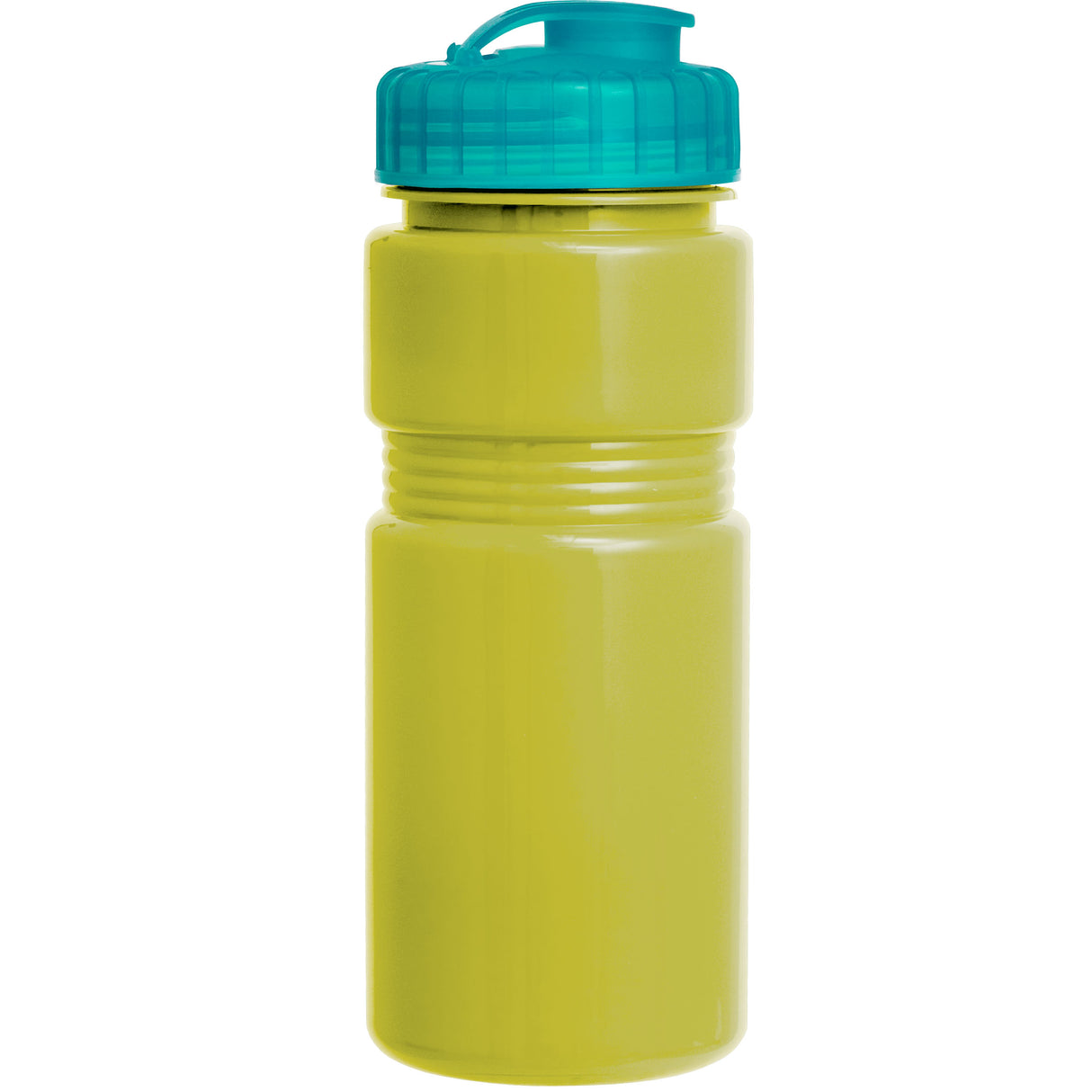 Yellow/Translucent Aqua Blue Lid
