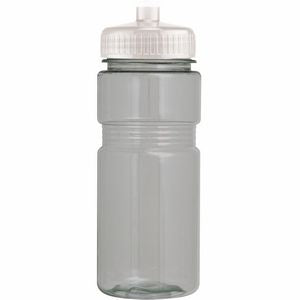 20 Oz. Translucent Recreation Bottle w/ Push Pull Lid