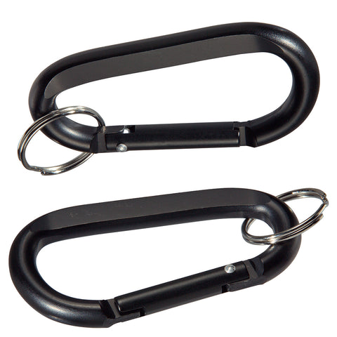 Aluminum Carabiner with Key Ring