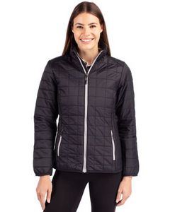 Cutter & Buck Rainier PrimaLoft? Womens Eco Insulated Full Zip Puffer Jacket