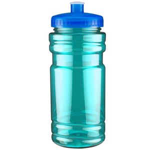 Aqua Blue/Translucent Blue Lid Blank