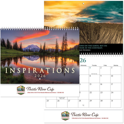 Full Colour Inspirations Wall Calendar