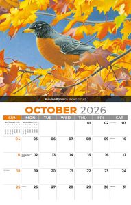 Galleria Wall Calendar 2026 Garden Birds