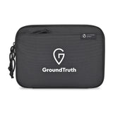 Renew Recycled rPET Slim Tech Organizer - Aware- Black