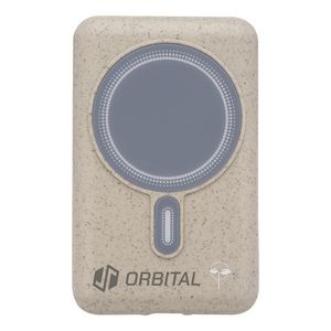 Beige/Gray/Black Logo Top View