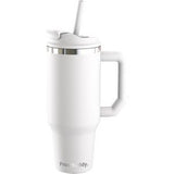 White/Silver Blank Front View
