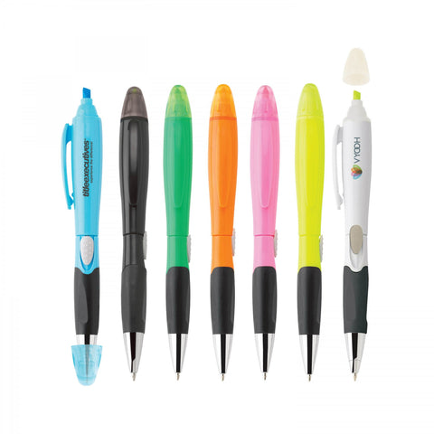 Blossom Ballpoint Penhighlighter