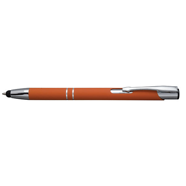 Orange with Blue Ink