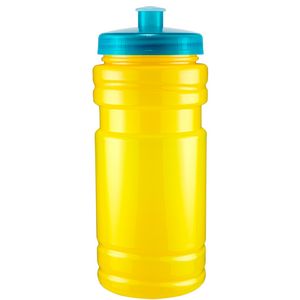Yellow/Translucent Aqua Blue Lid  Blank
