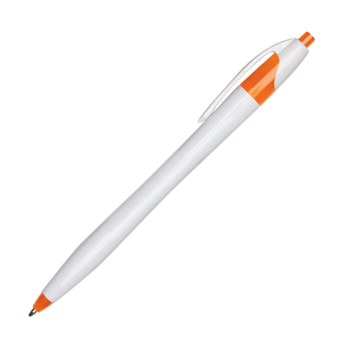 Orange with Blue Ink (Blank)