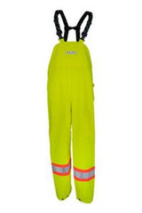 Flame Resistant Waterproof Lime Bib Pants