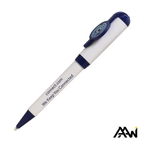 Jumbo VividPrint? Billboard Twist White Pen - Colored Accent