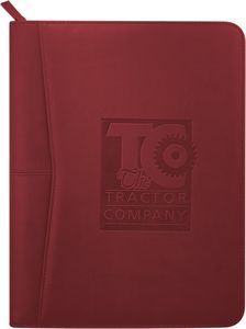 Pedova™ Zippered UltraHyde Padfolio with FSC® Mix Paper