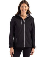 Clique Telemark Eco Stretch Softshell Full Zip Womens Hooded Jacket