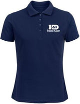 Screen Printed Ladies 50/50 Polo Shirt
