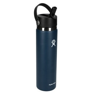 Hydro Flaskr Wide Mouth 24oz Bottle with Flex Straw Cap