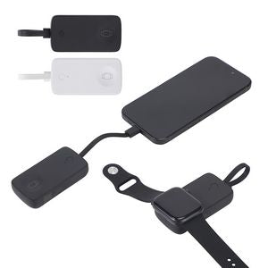 Baron 2000mAh Power Bank with Watch Charger & Built-In Cable