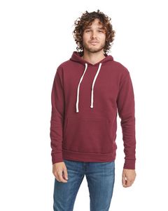 NEXT LEVEL APPAREL Unisex Santa Cruz Pullover Hooded Sweatshirt