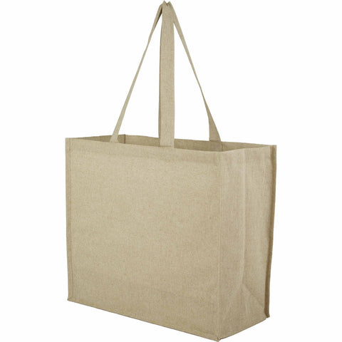 Laminated Cotton Shopper Tote