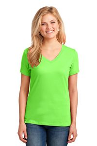 Port & Company® Ladies' Core Cotton V-Neck T-Shirt