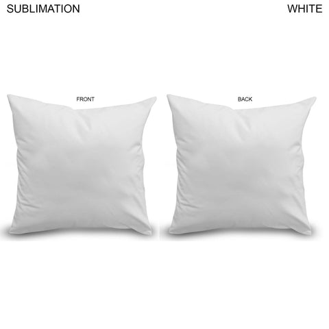 72 Hr Fast Ship - Sublimated Large Throw Cushion, Invisible Zipper Closure, Removable Insert (16x16)