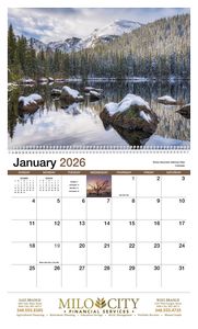 Scenic America® Appointment Calendar - Spiral