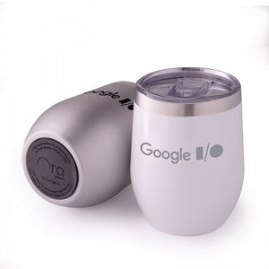 Small Talk Metallic 300 Ml / 10 Oz Stainless Steel Stemless Cup