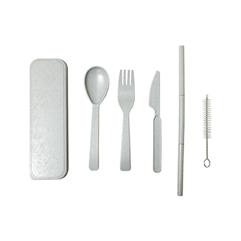 Wheat Fiber Utensil Case Set