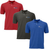 M&O Men's Soft Touch Polo Embroidered