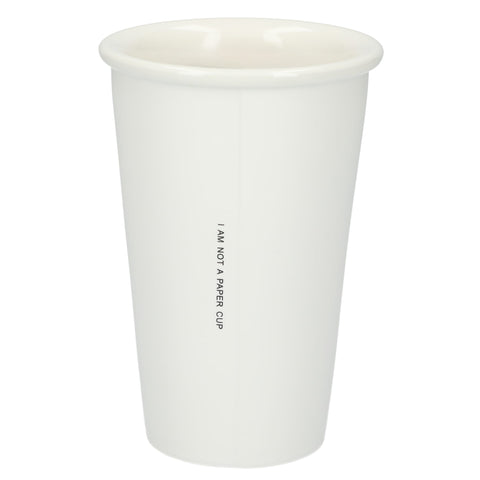 I'm Not a Paper Cup 10oz Ceramic Tumbler