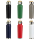 Cusano 22 oz Vacuum Insulated Stainless Steel Bottle with Bamboo Cap