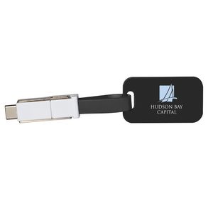 Taggy Cable (3-in-1 Cables w/Plastic Tag)