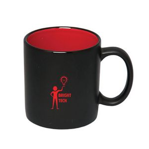 C-Tone 450 Ml. (15 Fl. Oz.) 'C' Handle Two-Tone Mug