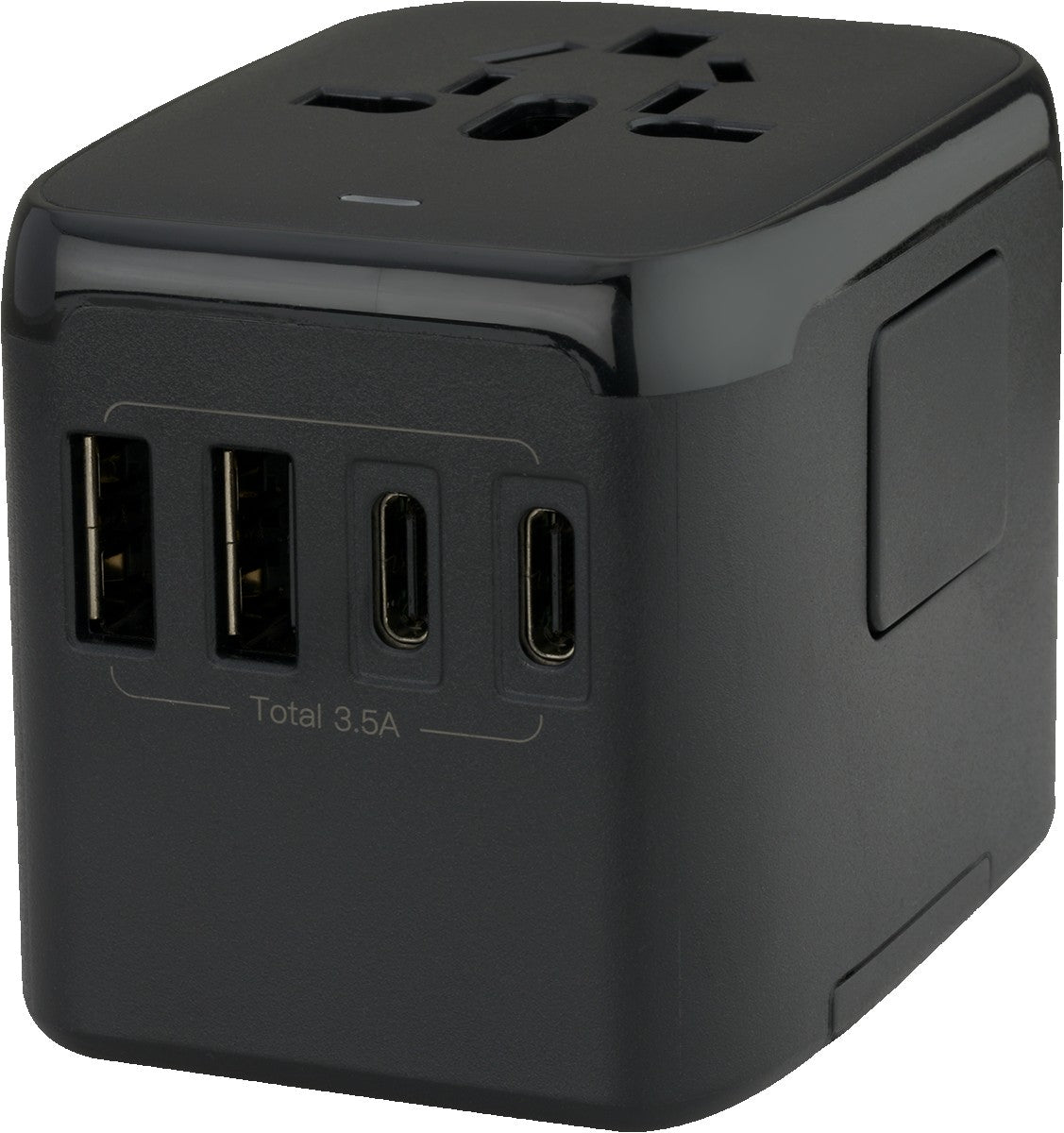 Universal Travel 2 USB / 2 Type-C Adapter