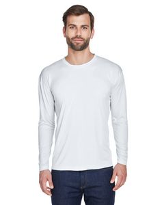 ULTRACLUB Adult Cool & Dry Sport Long-Sleeve Performance Interlock T-Shirt