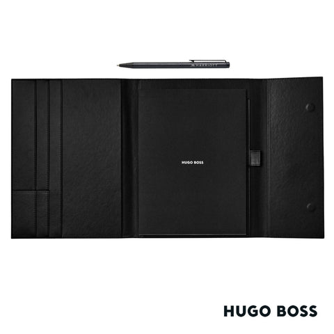 Hugo Boss® Cloud Ballpoint Pen & A4 Folder Set