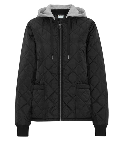 ATC WeRK™ Quilted Freezer Ladies' Jacket With Detachable Hood