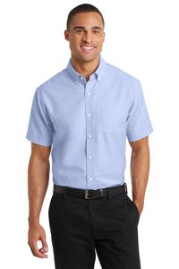 Port Authority® SuperPro™ Short Sleeve Oxford Shirt